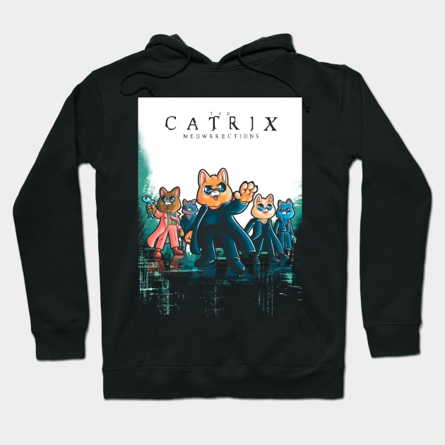 The Catrix Hoodie by Cromanart